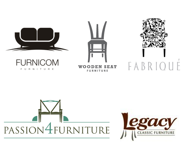 18 Creative Wood & Furniture Logo Designs for inspiration in KSA