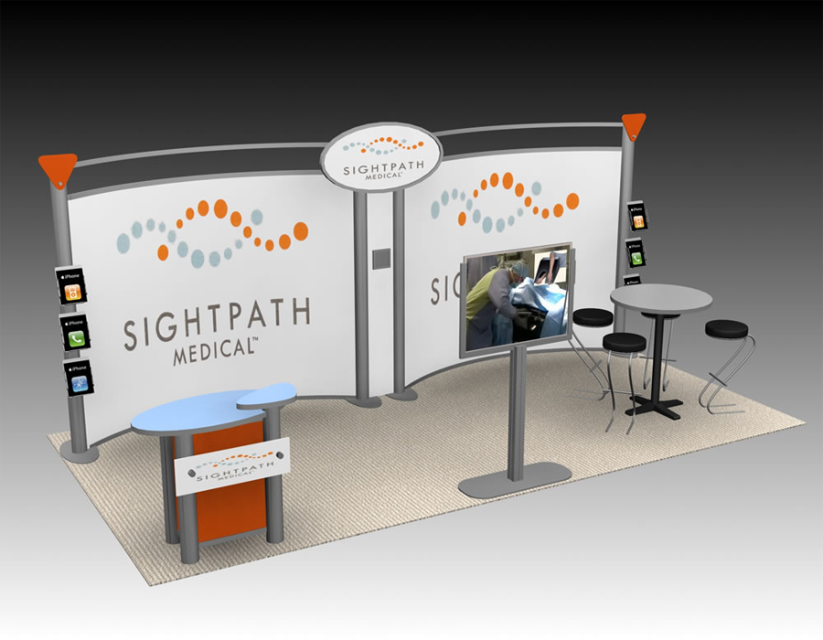 online trade show booth design